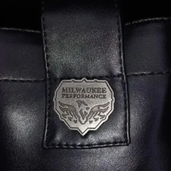 Milwaukee Leather Performance Womens Black Harness Ankle Boot with 4" Block heel - Picture 4 of 9